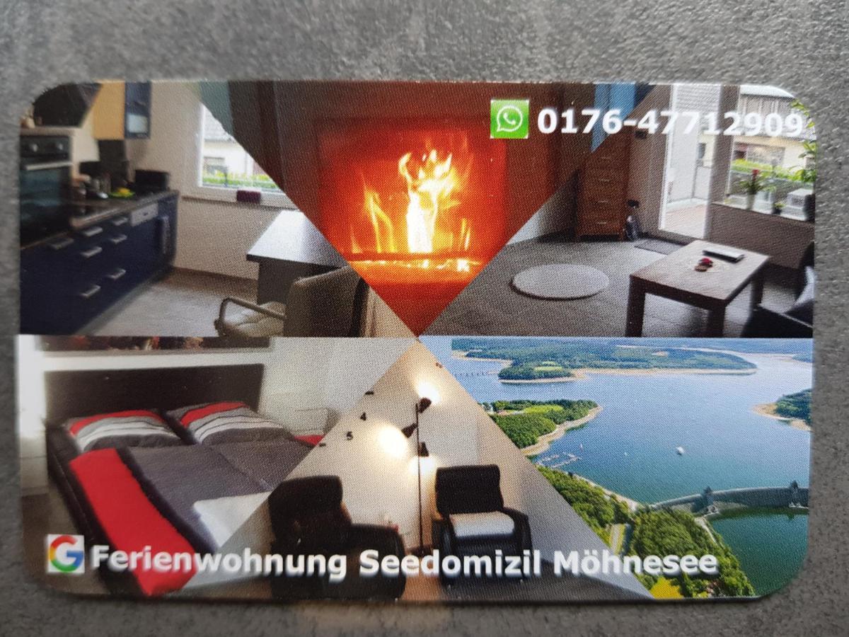 --- Seedomizil --- Moderne Ferienwohnung Mit Terrasse Moehnesee Exterior photo